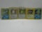 Vintage Lot of 5 HOLOFOIL RARE Pokemon WOTC Trading Cards from Cool Collection