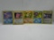 Vintage Lot of 5 1ST EDITION Pokemon WOTC Trading Cards from Cool Collection