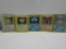 Vintage Lot of 5 HOLOFOIL RARE Pokemon WOTC Trading Cards from Cool Collection