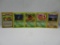 Vintage Lot of 5 1ST EDITION WOTC Pokemon Trading Cards from Cool Collection