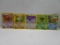 Vintage Lot of 5 1ST EDITION WOTC Pokemon Trading Cards from Cool Collection