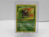 1999 Pokemon Jungle 1st Edition #25 PINSIR Black Star Rare Trading Card