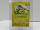 2002 Pokemon Expedition #124 PIKACHU Vintage Starter Trading Card