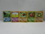 Vintage Lot of 5 1ST EDITION WOTC Pokemon Trading Cards from Cool Collection