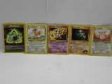 Vintage Lot of 5 BLACK STAR RARE WOTC Pokemon Trading Cards from Cool Collection