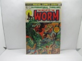 Marvel Comics SUPERNATURAL THRILLERS #3 Valley of the Worm Bronze Age Key Comic Book