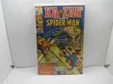 Marvel Comics KA-ZAR #3 Feat SPIDER-MAN Vintage Bronze Age Comic Book