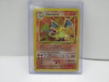 1999 Pokemon Base Set Unlimited #4 CHARIZARD Holofoil Rare Trading Card