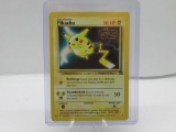 1999 Pokemon WOTC Black Star Promo #4 PIKACHU Vintage Stamped Trading Card