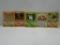 Vintage Lot of 5 WOTC 1ST EDITION Pokemon Trading Cards from Binder Collection