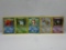 Vintage Lot of 5 WOTC 1ST EDITION Pokemon Trading Cards from Binder Collection