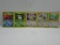 Vintage Lot of 5 WOTC 1ST EDITION Pokemon Trading Cards from Binder Collection