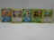 Vintage Lot of 5 WOTC 1ST EDITION Pokemon Trading Cards from Binder Collection