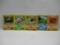 Vintage Lot of 5 WOTC 1ST EDITION Pokemon Trading Cards from Binder Collection