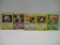 Vintage Lot of 5 WOTC 1ST EDITION Pokemon Trading Cards from Binder Collection