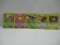 Vintage Lot of 5 WOTC 1ST EDITION Pokemon Trading Cards from Binder Collection