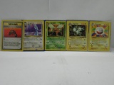 Vintage Lot of 5 WOTC BLACK STAR RARE Pokemon Trading Cards from Massive Collection