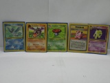 Vintage Lot of 5 WOTC BLACK STAR RARE Pokemon Trading Cards from Massive Collection