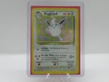 2000 Pokemon Base Set 2 #19 WIGGLYTUFF Holofoil Rare Trading Card