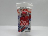 Factory Sealed 2021 TOPPS BASEBALL SERIES 1 40 Card Hanger Pack