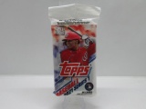 Factory Sealed 2021 TOPPS BASEBALL SERIES 1 40 Card Hanger Pack