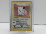 1999 Pokemon Base Set Unlimited #5 CLEFAIRY Holofoil Rare Trading Card