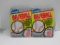 2 Pack Lot of Factory Sealed 1989 FLEER BASEBALL 15 Card Packs - Griffey Rookie?