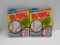 2 Pack Lot of Factory Sealed 1989 FLEER BASEBALL 15 Card Packs - Griffey Rookie?