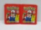 Lot of 2 Factory Sealed 1999 Pokemon STICKERS 6 Collectible Sticker Packs