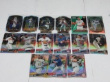 15 Card Lot of Sports Card REFRACTORS and PRIZMS with Stars and Rookies