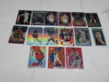 15 Card Lot of Sports Card REFRACTORS and PRIZMS with Stars and Rookies