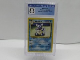 CGC Graded 1999 Pokemon Base Set Unlimited #42 WARTORTLE Trading Card - NM-MT+ 8.5