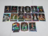 15 Card Lot of Sports Card REFRACTORS and PRIZMS with Stars and Rookies