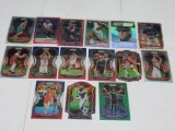 15 Card Lot of Sports Card REFRACTORS and PRIZMS with Stars and Rookies