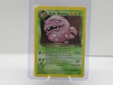 2000 Pokemon Team Rocket #14 DARK WEEZING Holofoil Rare Trading Card from Collection