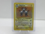 1999 Pokemon Base Set Unlimited #9 MAGNETON Holofoil Rare Trading Card from Collection