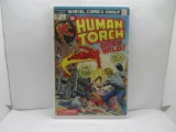 Vintage Marvel Comics THE HUMAN TORCH #2 Key Bronze Age Comic Book from Awesome Collection
