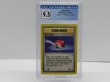 CGC Graded 1999 Pokemon Jungle 1st Edition #64 POKE BALL Trading Card - GEM MINT 9.5