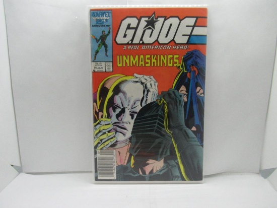 GI Joe #55 Snake Eyes Unmasked 1987 Marvel