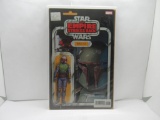 Star Wars War of the Bounty Hunters #1 Boba Fett Action Figure Variant 2021 Marvel