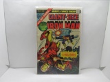 Giant Size Iron Man #1 Angel Hawkeye app 1975 Bronze Age Marvel