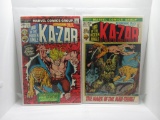 Astonishing Tales #13 & 16 Jim Starlin Kazar Bronze Age Marvel 1973