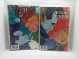Justice League International Lobo Guy Gardner Cover Set! 18 19 DC Comics