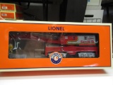 Lionel Santa Fe Warbonnet crane car #6-58594