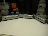 3- Lionel Santa Fe cars #2405,2404 and 2406