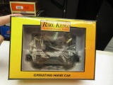 Rail King operating hand car #30-2508