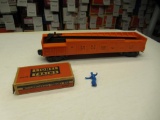 Lionel barrel car with barrels