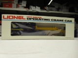 Lionel Santa Fe 0/27 crane car #6-9348