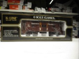 K-Line Southern Pacific 0-scale classic bay window caboose #K612-2033
