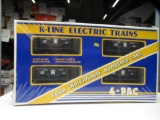 K-Line 0/027 gauge 4-pac #K-6706A